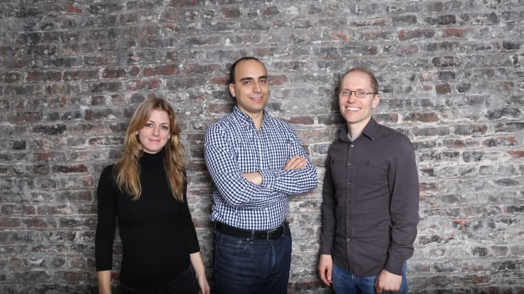 Các nhà sáng lập Pilot: Jessica McKellar (CTO), Waseem Daher (CEO), Jeff Arnold (COO)