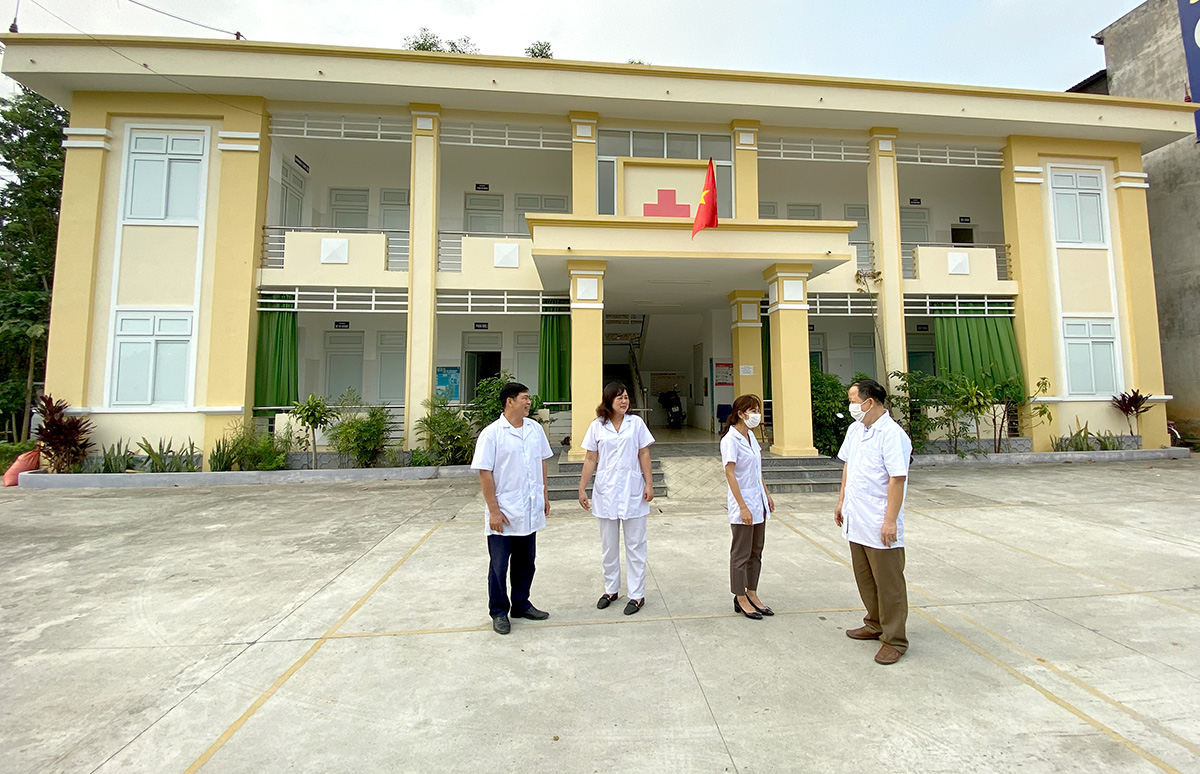Trạm Y tế xã Tân Long huyện Yên Sơn được đầu tư xây dựng đáp ứng nhu cầu khám chữa bệnh cho nhân dân.
