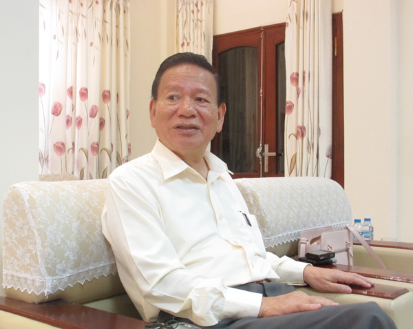 Doanh nhân Đinh Quang Bào, Chủ tịch HĐQT Công ty may Ladoda. Nguồn ảnh: Internet