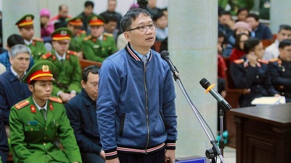 Trịnh Xuân Thanh kháng cáo toàn bộ bản án sơ thẩm tuyên phạt bị cáo 18 năm tù và buộc bồi thường dân sự hơn 143 tỷ