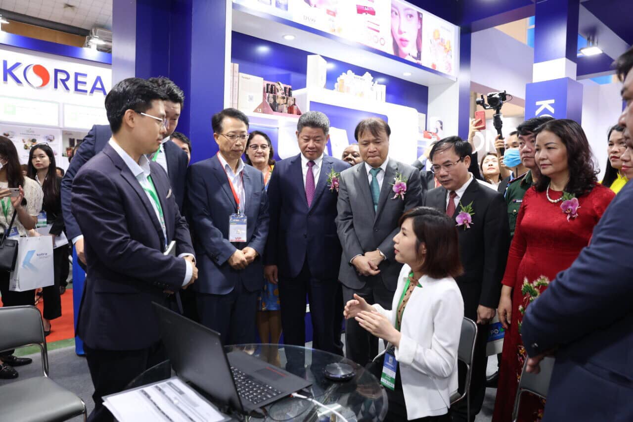 Khu gian hàng quốc gia Hàn Quốc tại Vietnam EXPO 2021