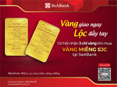 Triển khai dịch vụ mua bán vàng miếng SJC tại Ngân hàng TMCP Đông Nam Á (SeABank)