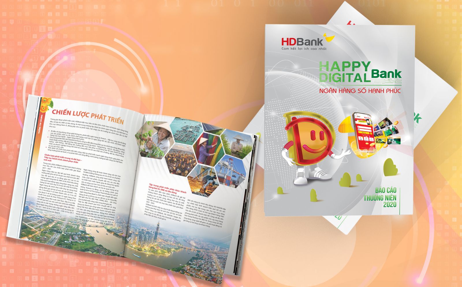 Báo cáo thường niên 2020, HDBank định hướng tiếp tục phát triển “Happy Digital Bank”