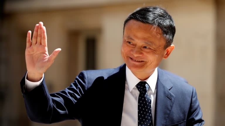 Alibaba Group Holding do Jack Ma thành lập, người được cho là đã khiến Bắc Kinh tức giận khi chỉ trích các quy định chống độc quyền vào năm ngoái. © Reuters