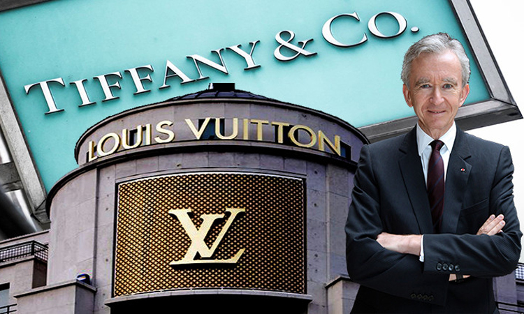 Sự gia tăng tài sản của Arnault đến sau khi ông mua lại Tiffany & Co. với giá 15,8 triệu đô la vào tháng Giêng. Nguồn ảnh: Internet
