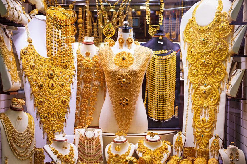 Dubai: Khu chợ bày bán hàng tấn vàng, 