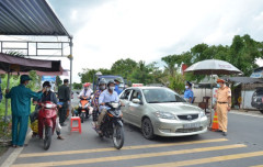 Kiên Giang: Kiểm soát chặt chẽ người và phương tiện di chuyển từ vùng dịch về tỉnh