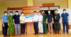 Natrumax Việt Nam trao quà cho trẻ em và nhân dân tỉnh Bắc Giang tại các khu cách ly tập trung