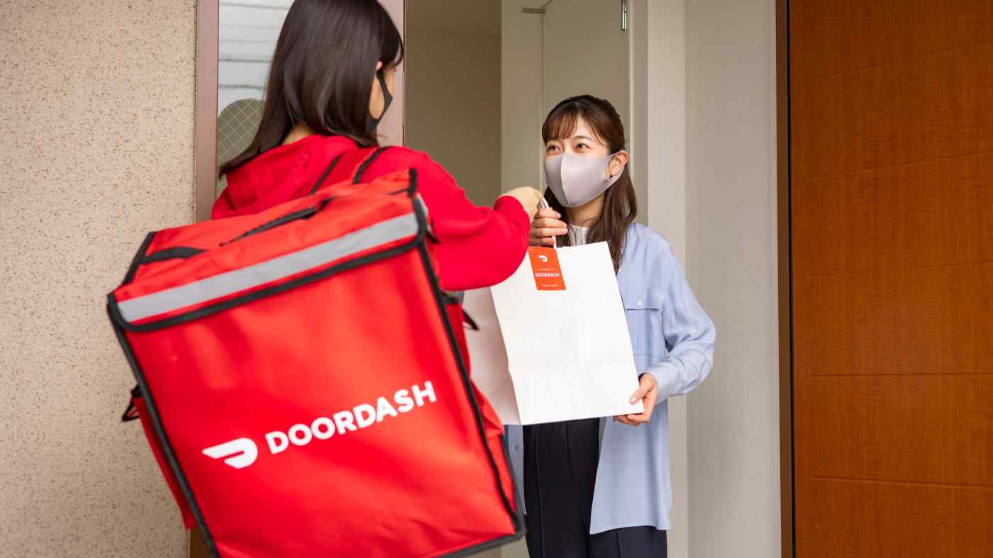 Công ty giao thực phẩm DoorDash của Hoa Kỳ đã chọn Sendai là thành phố đầu tiên ở Nhật Bản, bắt đầu hoạt động tại đây vào ngày 9 tháng 6. (Ảnh: DoorDash)