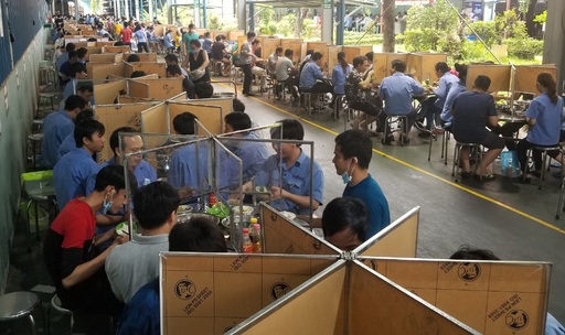 Công nhân bị cách ly tại Công ty CP Thiết bị Nhà bếp Vina- KCN Tân Bình