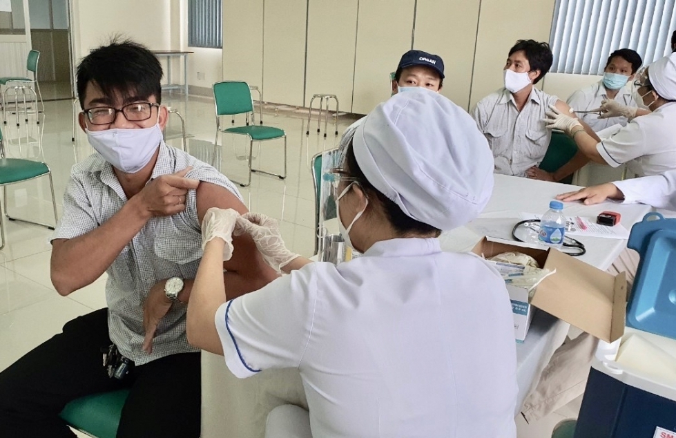 Từ ngày 19/6 đến chiều 22/6 đã có 64.867 người ở TP Hồ Chí Minh thuộc nhóm trường hợp ưu tiên được tiêm vaccine Covid-19.