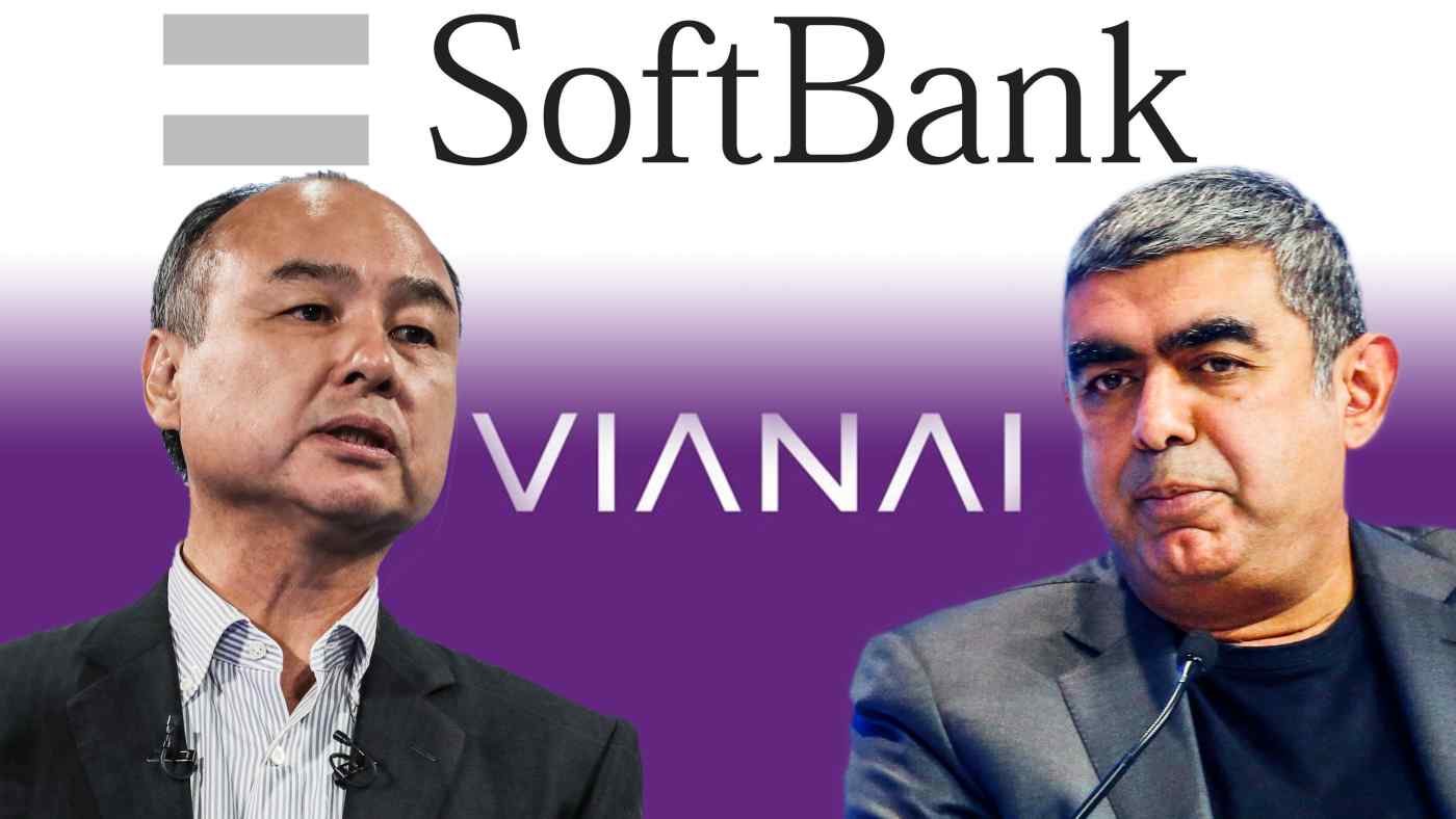 Quỹ Tầm nhìn 2 của SoftBank đã tham gia vòng tài trợ trị giá 140 triệu USD của Vianai Systems, một công ty khởi nghiệp phần mềm trí tuệ nhân tạo Ấn Độ của Vishal Sikka, cựu Giám đốc điều hành của hãng dịch vụ CNTT khổng lồ Ấn Độ Infosys. (Nguồn ảnh của Ken Kobayashi, Reuters, và AP)