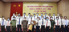 Kiên Giang bầu các chức danh chủ chốt Hội đồng nhân dân, Ủy ban nhân dân tỉnh