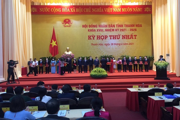 Toàn cảnh Kỳ họp thứ Nhất HĐND tỉnh Thanh Hóa nhiệm kỳ 2021-2026