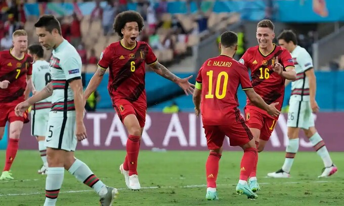 Đội Bỉ đã biến đội Bồ Đào Nha thành cựu vô địch Euro