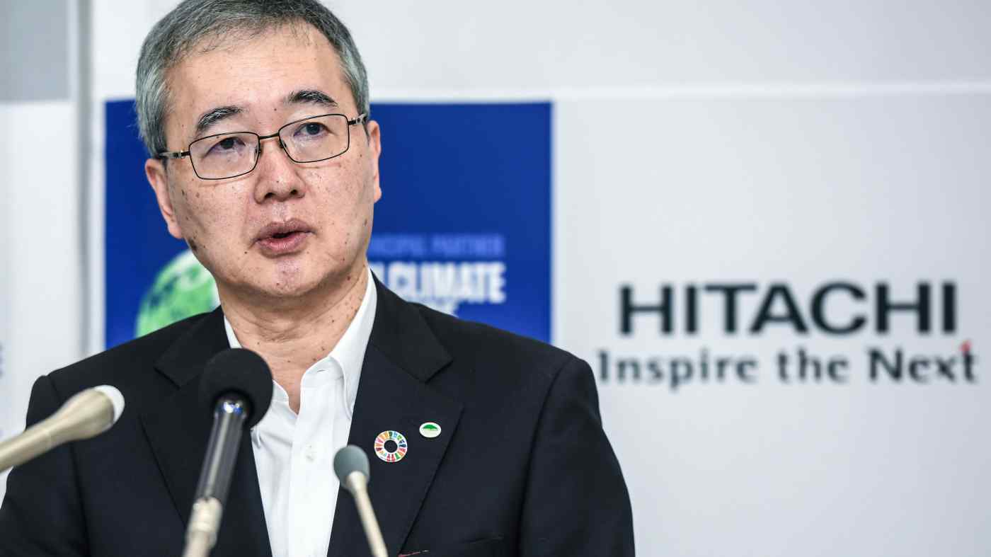Chủ tịch Keiji Kojima cho biết Ấn Độ sẽ là nguồn cung cấp kỹ sư CNTT quan trọng nhất của Hitachi. (Ảnh của Suzu Takahashi)