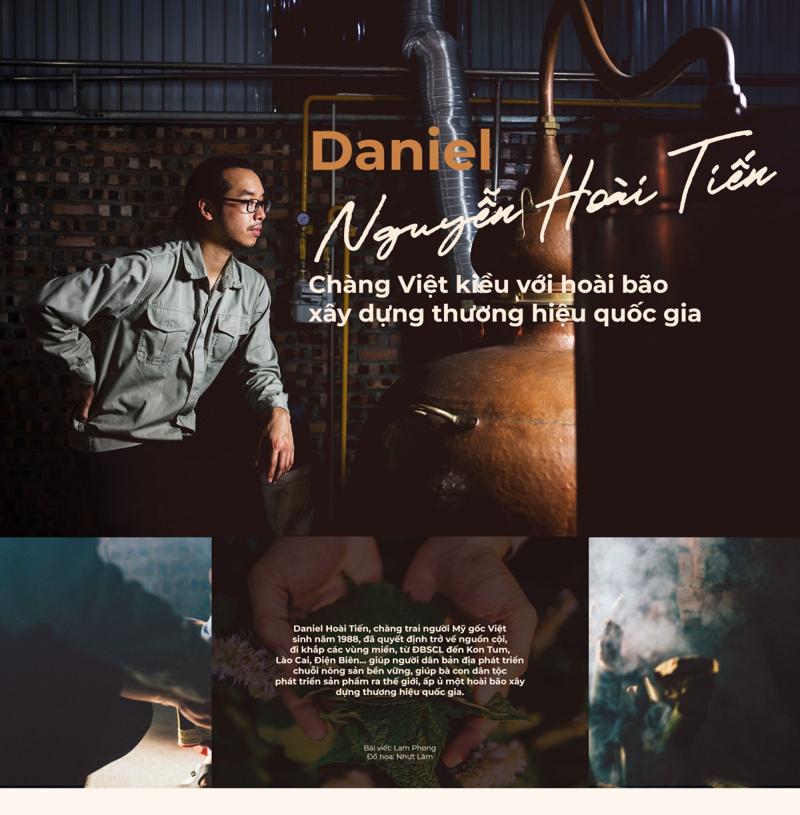 Daniel Nguyễn Hoài Tiến: Chàng Việt kiều với hoài bão xây dựng thương hiệu quốc gia