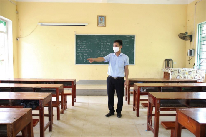 Trường THPT Thạch Kiệt huyện Tân Sơn (Phú Thọ) sắn sàng cho ngày thi
