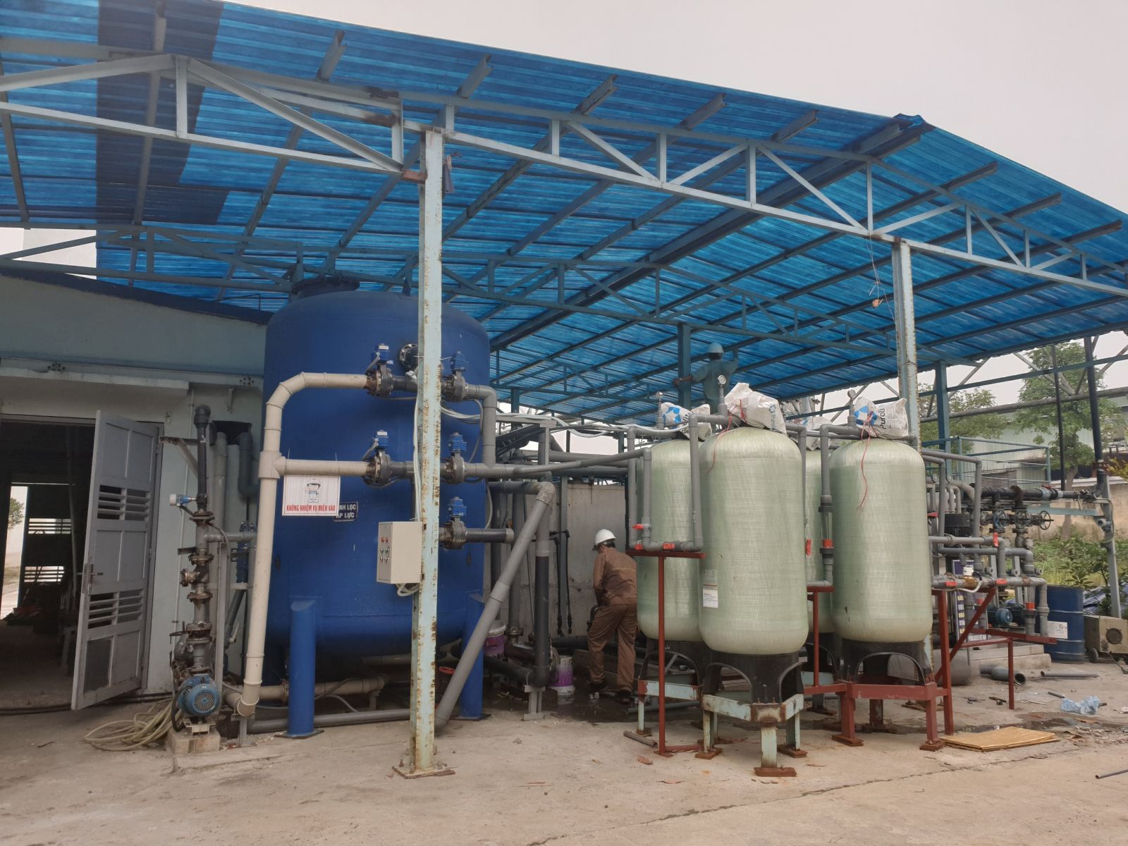 Hệ thống xử lý nước - Nhà máy luyện đồng Lào Cai