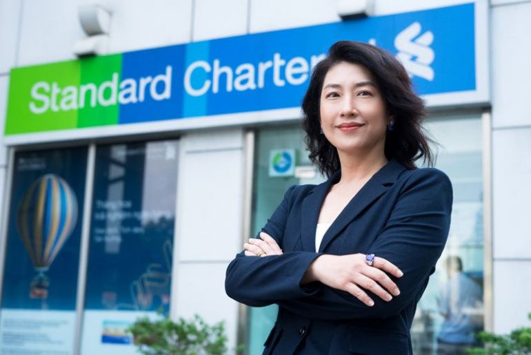 Bà Michele Wee, Tân Tổng giám đốc Ngân hàng Standard Chartered Việt Nam
