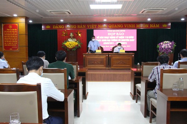 UBND tỉnh Quảng Bình công bố kế hoạch tổ chức các hoạt động kỷ niệm.