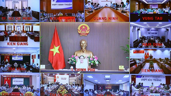 Cuộc họp được tổ chức trực tuyến với sự tham dự của 28 tỉnh, thành phố ven biển trên cả nước