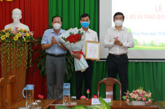 Bổ nhiệm ông Nguyễn Phi Đa giữ chức vụ Phó Giám đốc Sở Nội vụ tỉnh Đồng Tháp