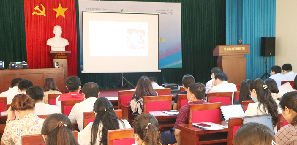 Quang cảnh lớp học trực tuyến tại Phú Thọ