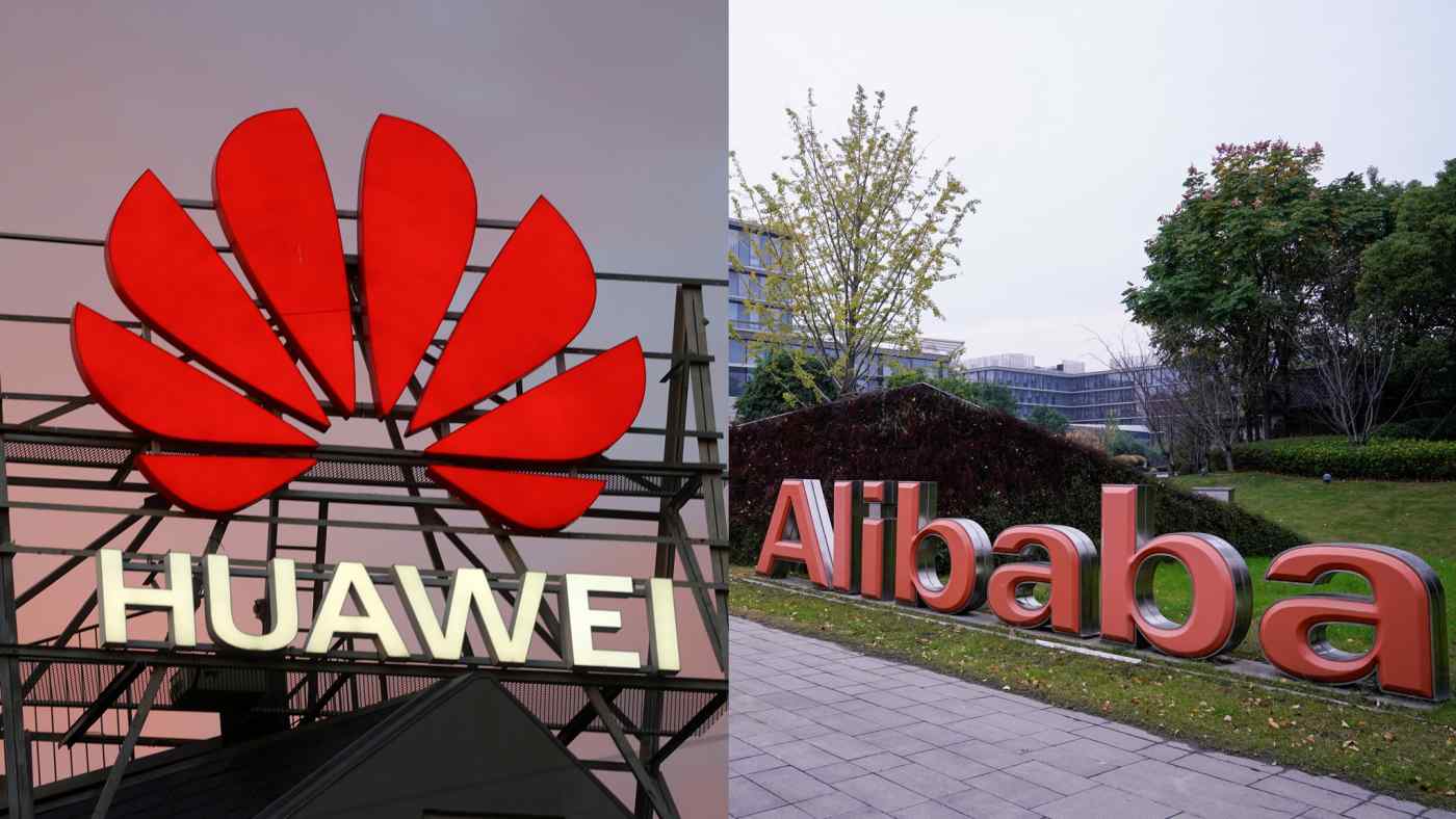 Thị phần của Huawei trên thị trường điện toán đám mây của Trung Quốc đang tăng mạnh. (Nguồn ảnh Reuters)