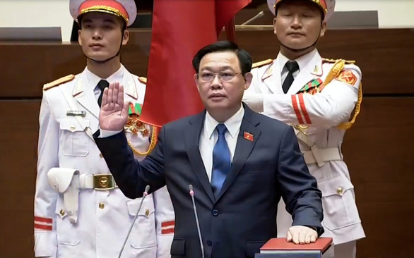 Ông Vương Đình Huệ tái cử Chủ tịch Quốc hội khóa XV