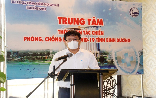 Ông Lê Tuấn Anh, Giám đốc Sở Thông tin Truyền Thông phát biểu