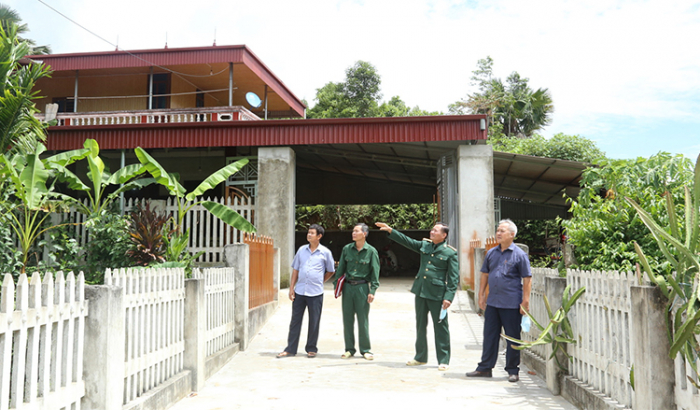 Gia đình ông Nguyễn Hữu Thiện hội nạn nhân chất độc da cam huyện Yên Lập (Phú Thọ)