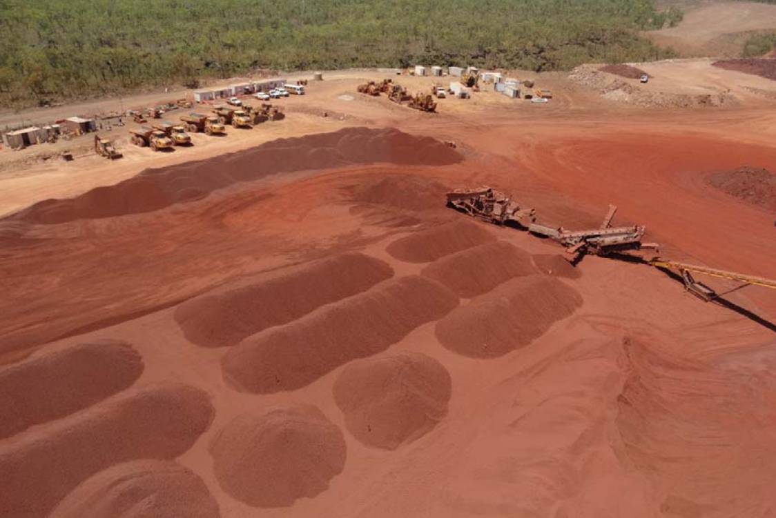 Mỏ quặng sắt Roper Valley có trữ lượng ước tính đạt 320 triệu tấn. Nguồn ảnh DNCC