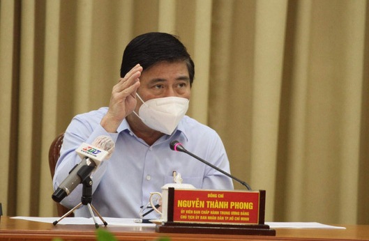 Chủ tịch UBND TP.HCM Nguyễn Thành Phong: 'Tôi tin sẽ kiểm soát được dịch'