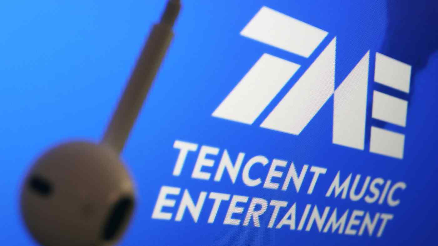 Tencent Music đã mất gần 70% giá trị thị trường kể từ khi cổ phiếu đạt đỉnh ở New York vào tháng 3 (Nguồn: Reuters)