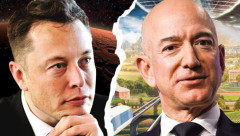 Cuộc đua tới mặt trăng của 2 tỷ phú giàu nhất trong hành tinh Jeff Bezos và Elon Musk