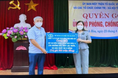 Cộng đồng Doanh nghiệp tỉnh Thanh Hóa ủng hộ 6,3 tỷ đồng phòng, chống Covid-19