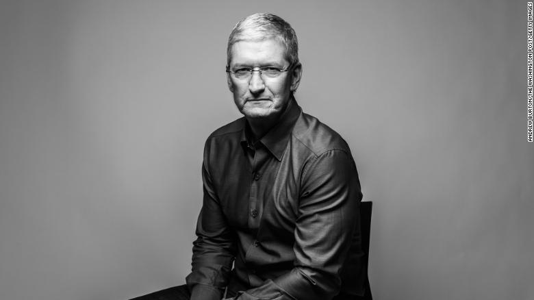 Tim Cook - CEO của Apple. Ảnh: CNN