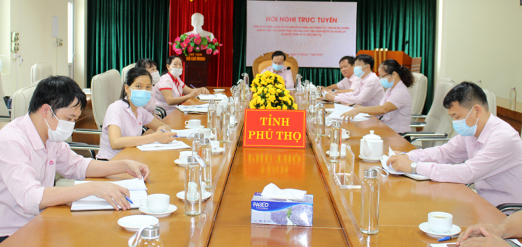 Ngân hàng chính sách xã hội tỉnh Phú Thọ tập huấn trực tuyến triển khai nghị quyết 68 của Chính phủ
