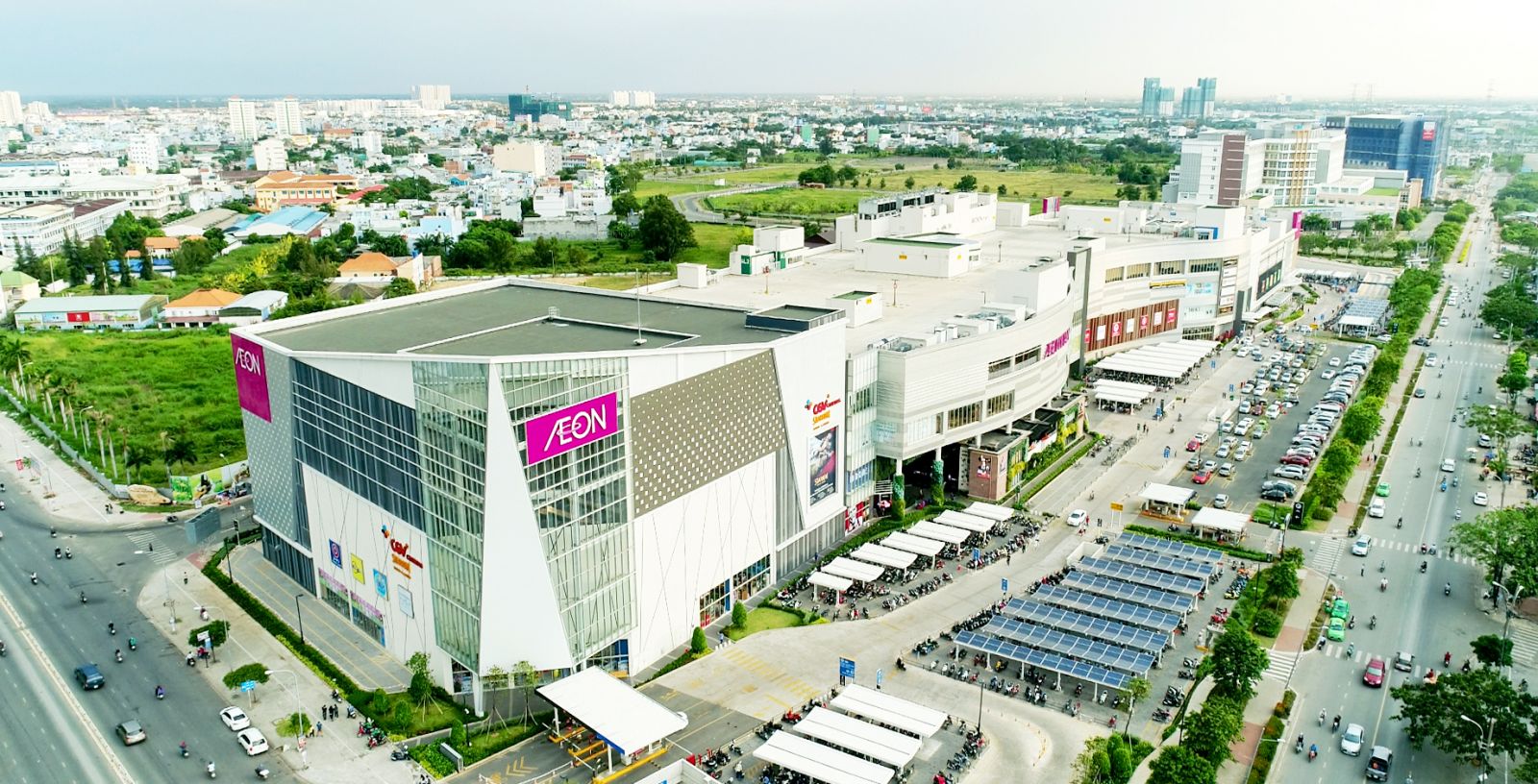 Moonlight Centre Point nằm gần kề đại siêu thị Aeon Mall Bình Tân. Ảnh: Hưng Thịnh Land