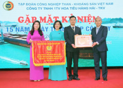Công ty Hoa tiêu Hàng hải – TKV gặp mặt kỷ niệm 15 năm thành lập