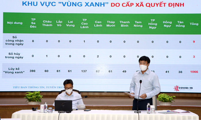 Bí thư Tỉnh ủy Lê Quốc Phong thông tin tình hình dịch bệnh Covid-19 trên địa bàn tỉnh