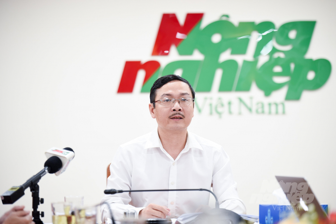 Ông Nguyễn Ngọc Thạch, Tổng Biên tập Báo Nông nghiệp Việt Nam, khẳng định báo sẽ xây dựng chuỗi giá trị từ du lịch đến nông sản