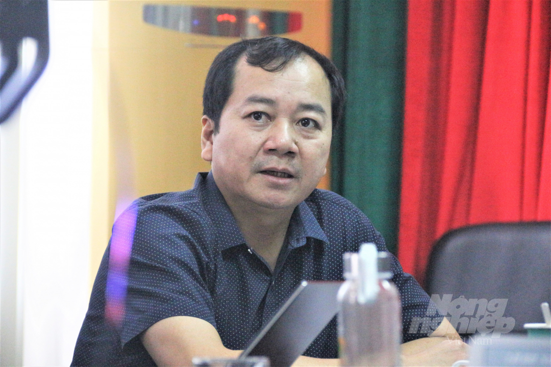 Tổng cục trưởng Tổng cục Thủy sản Trần Đình Luân phát biểu tại diễn đàn