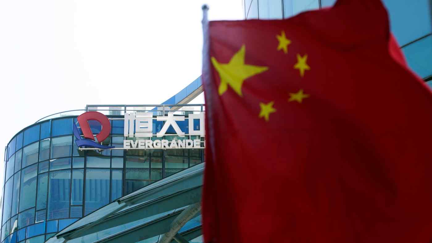 Chính phủ Trung Quốc lo ngại rằng cuộc khủng hoảng nợ của Evergrande có thể gây ra những rủi ro hệ thống. © Reuters