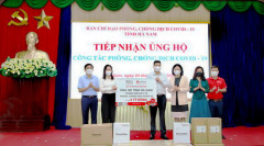 Tập đoàn BRG và Ngân hàng SeABank ủng hộ trang thiết bị y tế phòng, chống dịch Covid-19 trị giá 6 tỷ đồng cho tỉnh Hà Nam