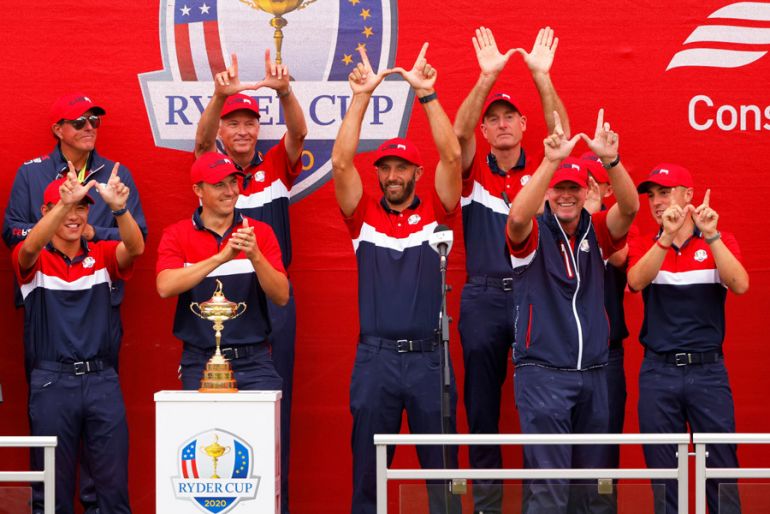 Đội tuyển Golfer Mỹ trở thành nhà vô địch Ryder Cup 2021