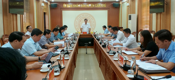 Bí thư Tỉnh ủy Phú Thọ phát biểu chỉ đạo tại  buổi làm việc