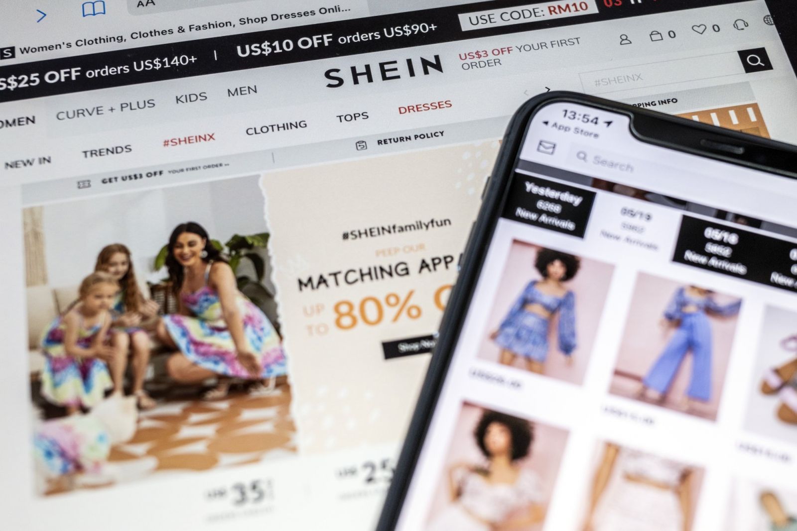 Shein, thương hiệu thời trang nhanh của Trung Quốc nổi tiếng trên thị trường Mỹ