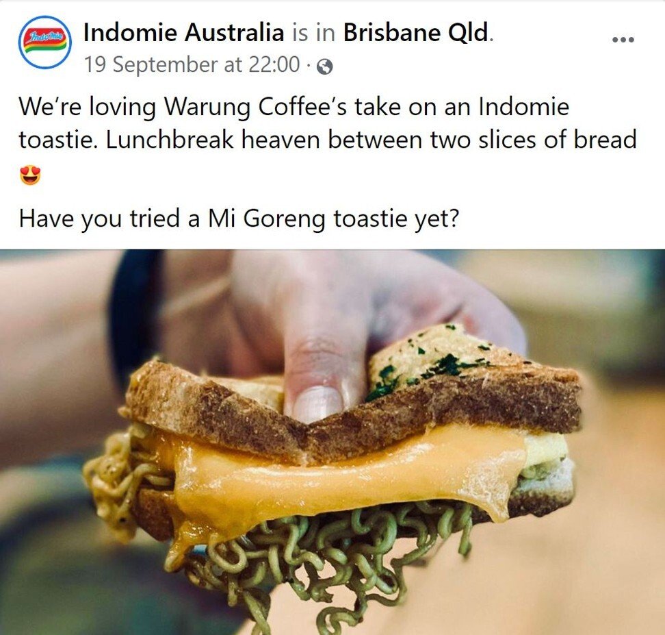 Nhà hàng Úc kết hợp mì Indomie với bánh mì nướng độc đáo